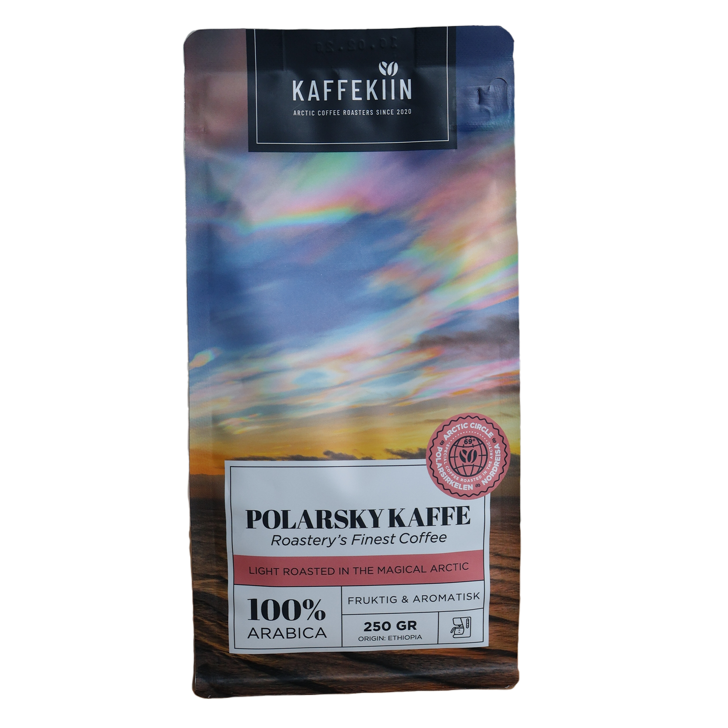 POLARSKY Etiopia Yirgacheffe natural 100 % arabica