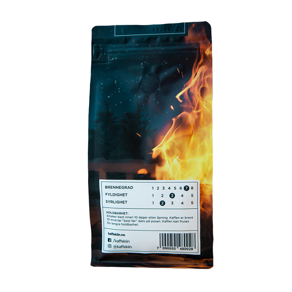 NORDNORSK BÅLKAFFE Brasil natural 100% arabica